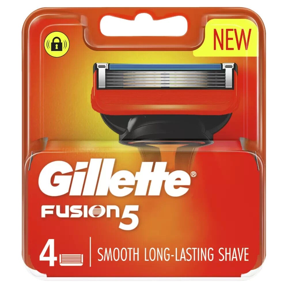 Gillette Fusion 5 Razor Blades Refill Cartridges 4 Pack