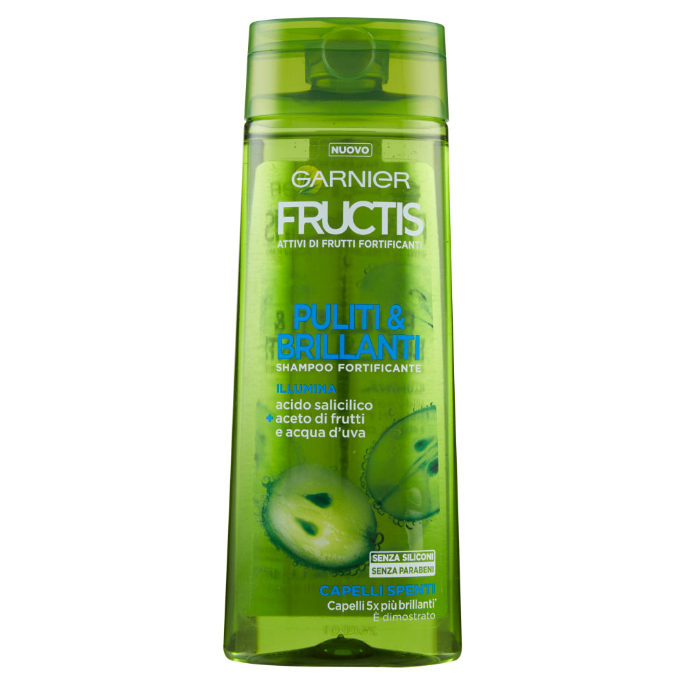 Fructis Puliti E Brillanti Shampoo 250ml