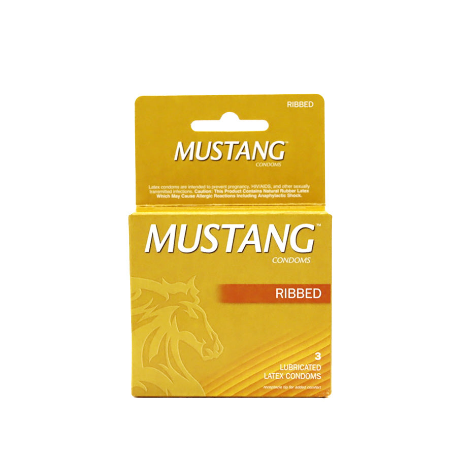 MUSTANG CONDOM 3 CT