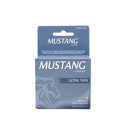 MUSTANG CONDOM 3 CT