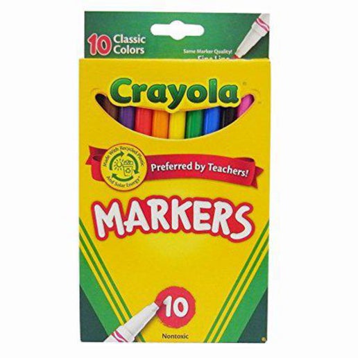 Crayola Classic Thin Line Marker Set